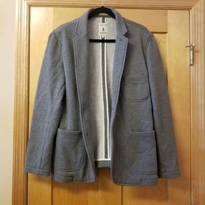 Frank & Oak Blazer/Cardigan Coat Grey Size Medium